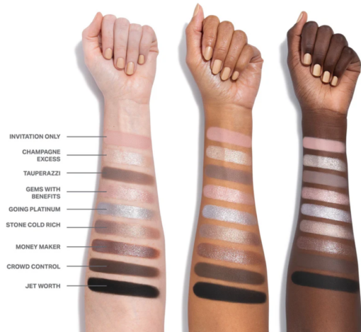 Paleta Rich & Foiled cor Going Platinum - Morphe - Imagem 2