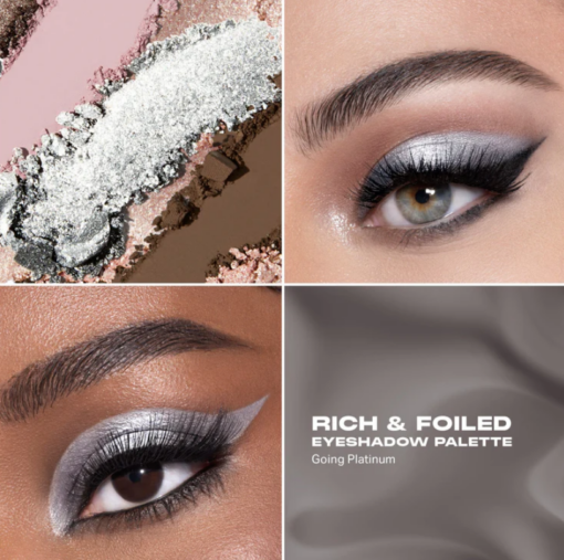 Paleta Rich & Foiled cor Going Platinum - Morphe - Imagem 3