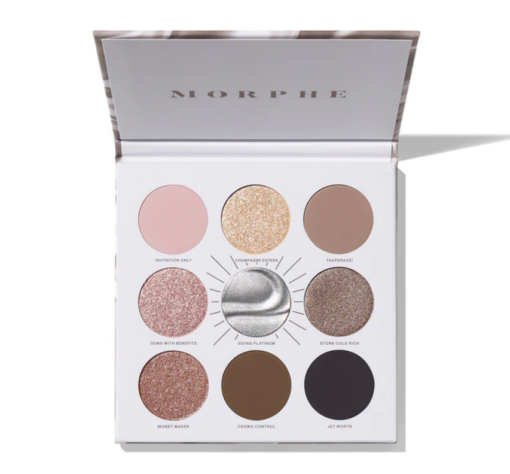 Paleta Rich & Foiled cor Going Platinum - Morphe
