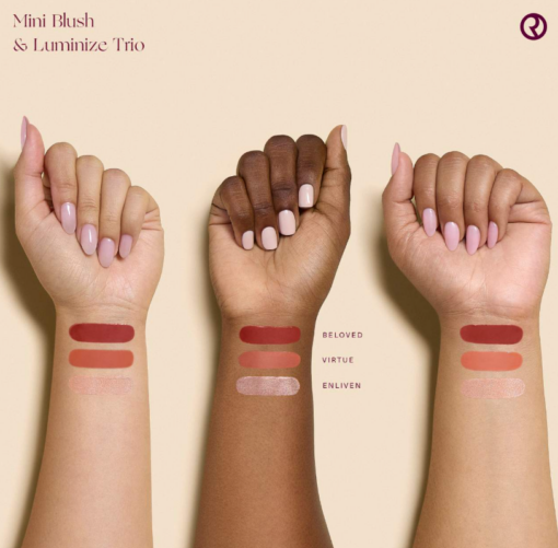 Trio Mini Blush and Luminize - Rare Beauty by Selena Gomez - Imagem 2