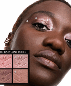 Paleta Couture Mini Clutch 400 Babylone Roses Yves Saint Laurent