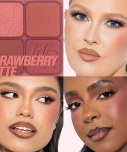 Paleta Blush Filter Blurring Palette Cor Strawberry Latte Huda Beauty